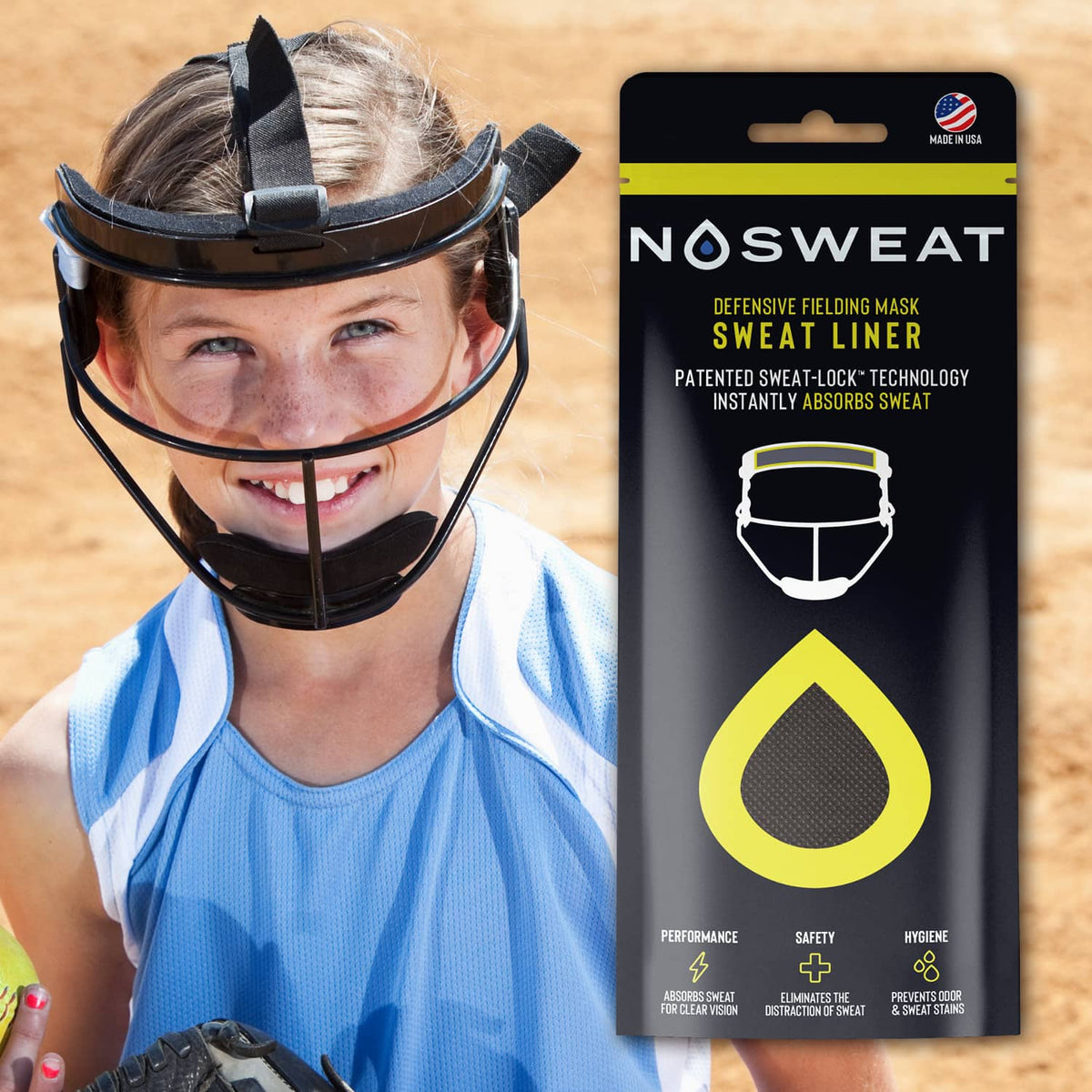 NoSweat Hat and Helmet Liner - 3 Pack