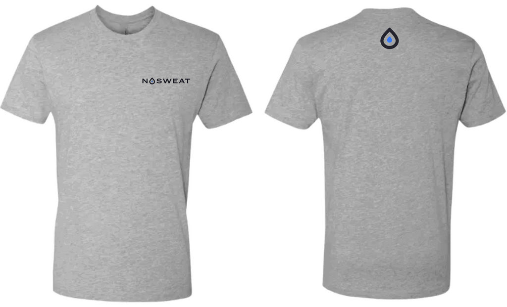 Short Sleeve NoSweat T-Shirt - Small Logo - NoSweat