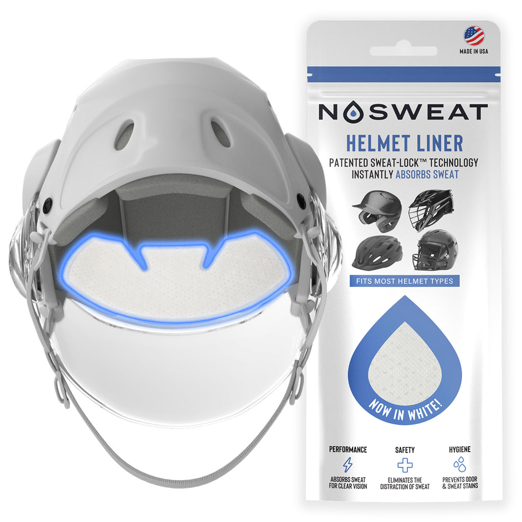 White & Black Sweat Liners - Patented SweatLock™ - NoSweat