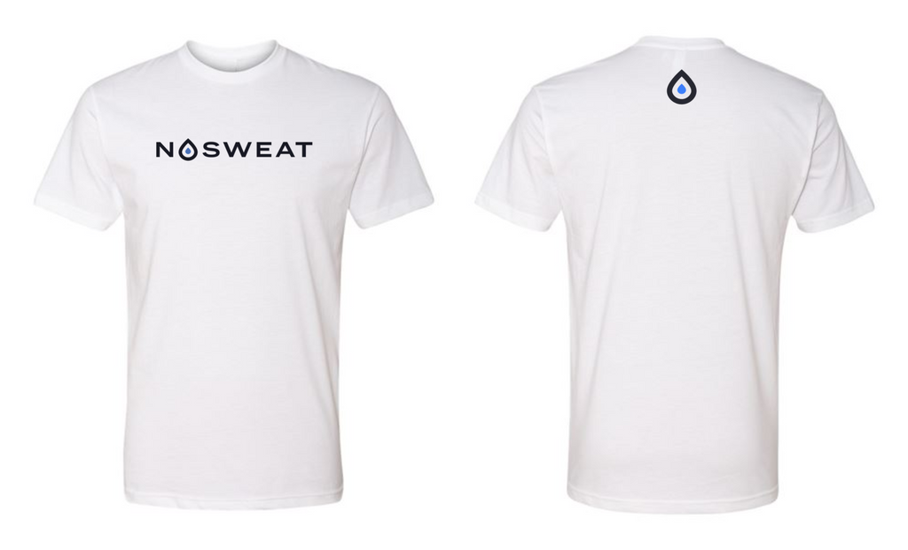 Short Sleeve NoSweat T-Shirt - Large Logo - NoSweat