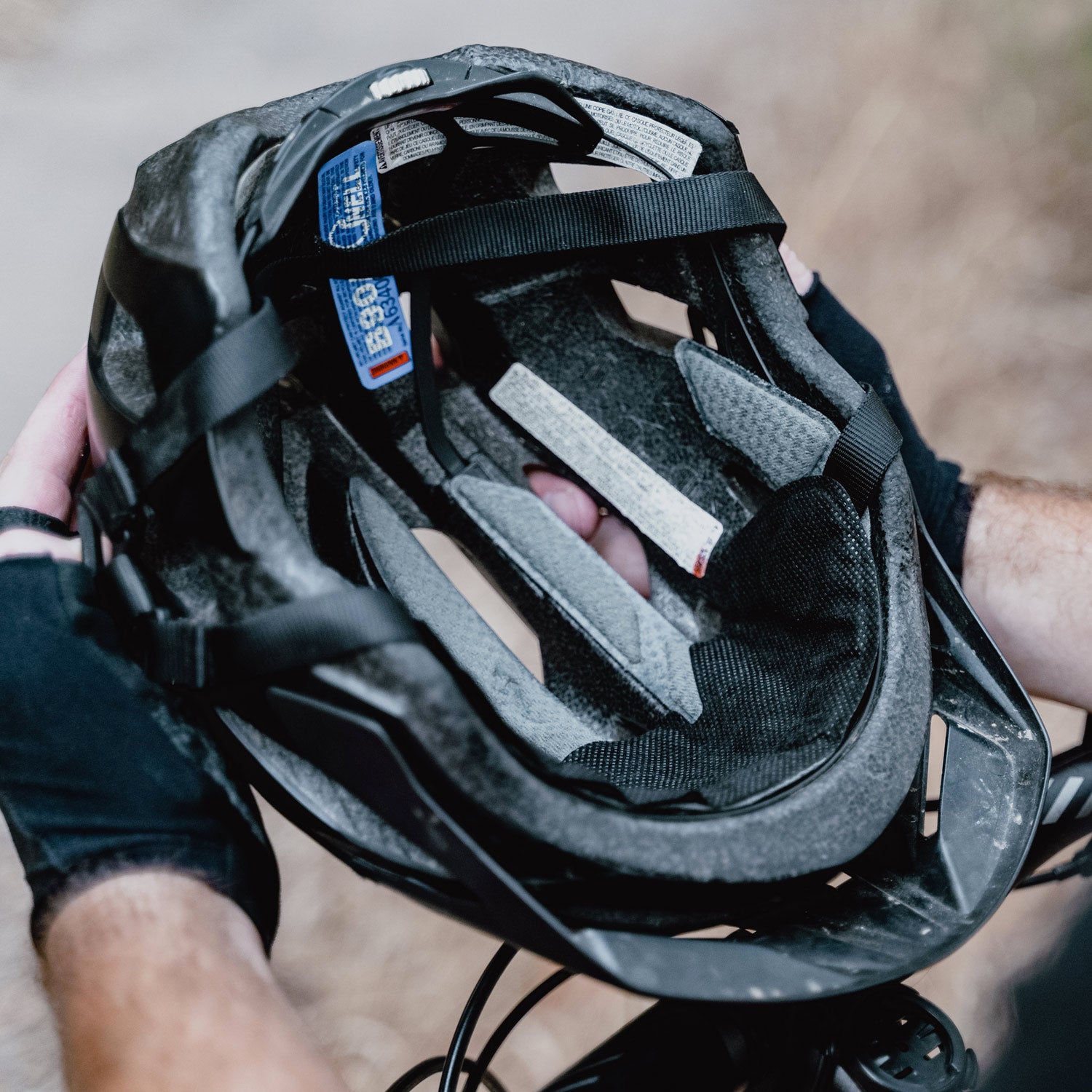 Bike Helmet Sweat Liner – NoSweat