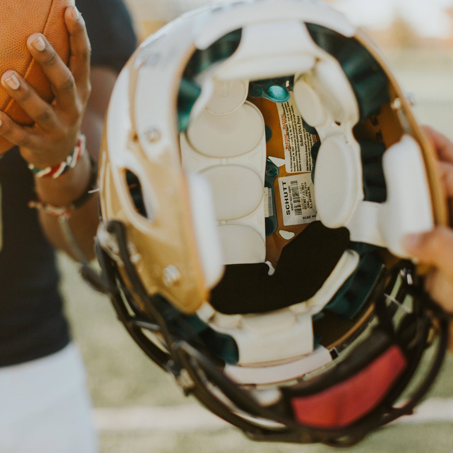 Football Helmet Sweat Liners