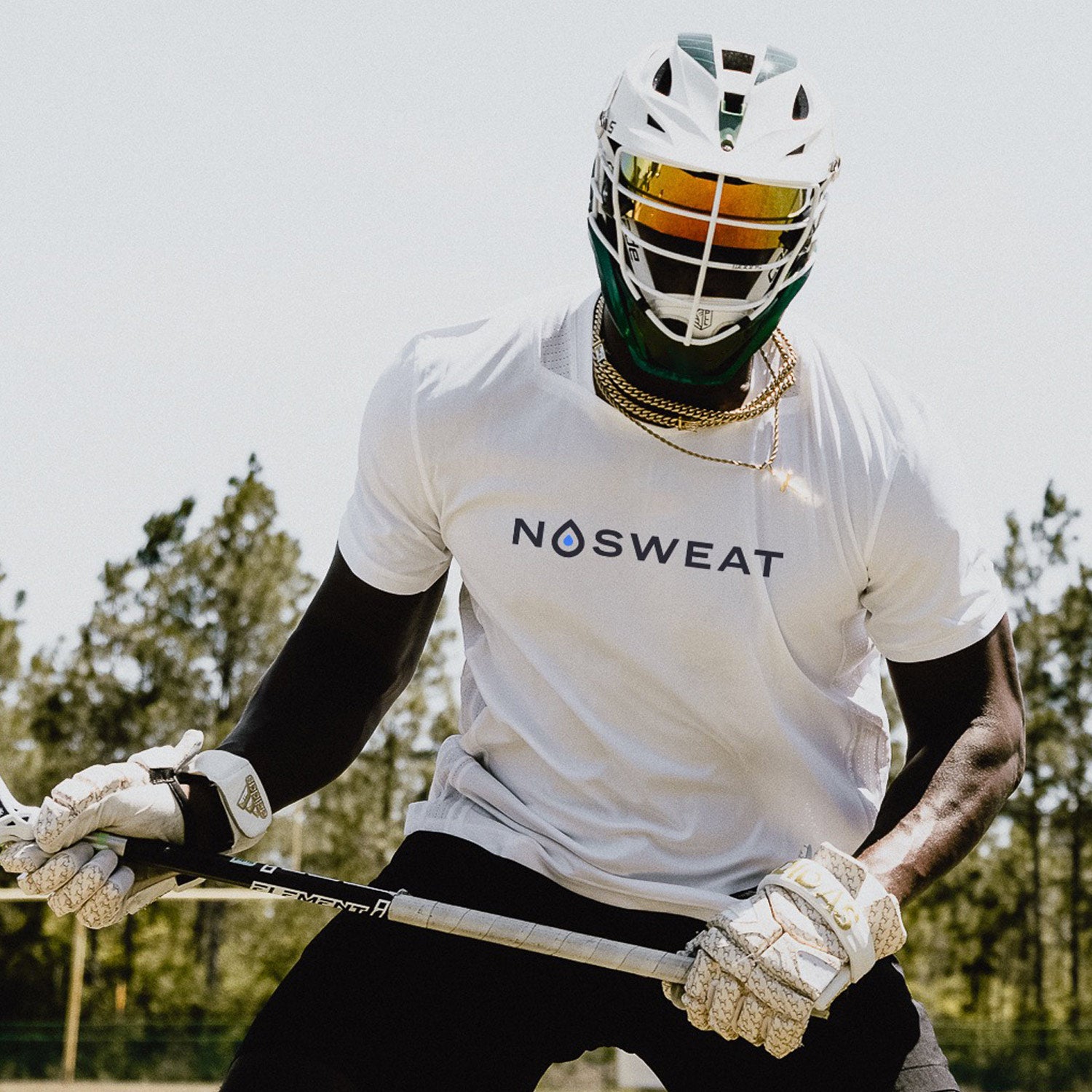do football visors fit lacrosse helmets Lacrosse Helmet Sweat Liners – NoSweat